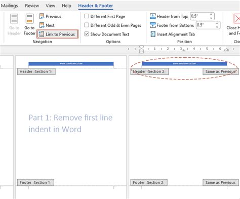 How To Remove Header From First Page Microsoft Word