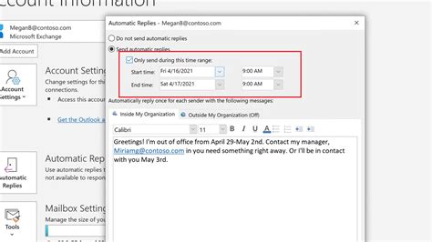 How To Set Up Amp 39 Out Of Office Amp 39 In Outlook Laptop Mag How To Set Up Amp 39 Out Of Office Amp 39 In Outlook Laptop Mag