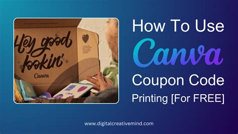 How To Use Canva Coupon Code Printing For Free