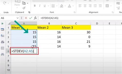 How To Use Stdev Function In Excel With Examples Exceltutorial How To Use Stdev Function In Excel With Examples Exceltutorial