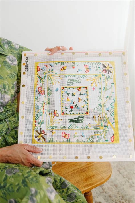 How To Use Stretcher Bars For Needlepoint Stitch Society