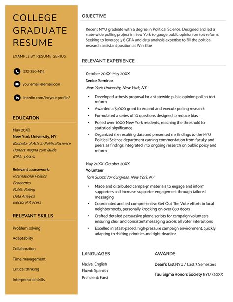How To Write A College Student Resume With Examples Thejobnetwork How To Write A College Student Resume With Examples Thejobnetwork