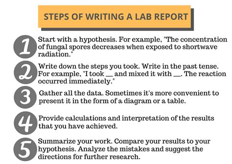 5 Tips Write Lab Steps