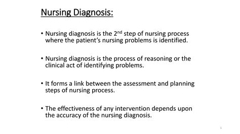 Important Nursing Diagnosis Pptx Important Nursing Diagnosis Pptx