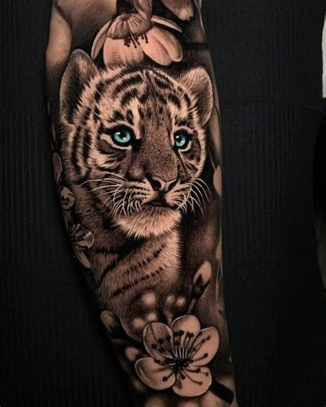 Impressive Tiger Tattoo Ideas For The Lower Arm