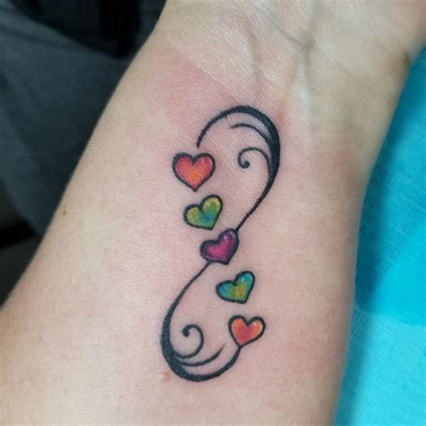 Infinity Hearts With Birthstones Maybe