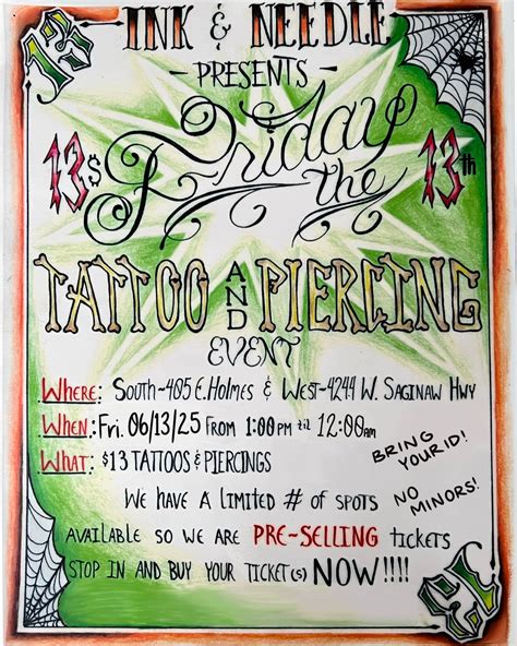 Ink Needle Tattoos Piercings Inkandneedle Main Lansing Mi