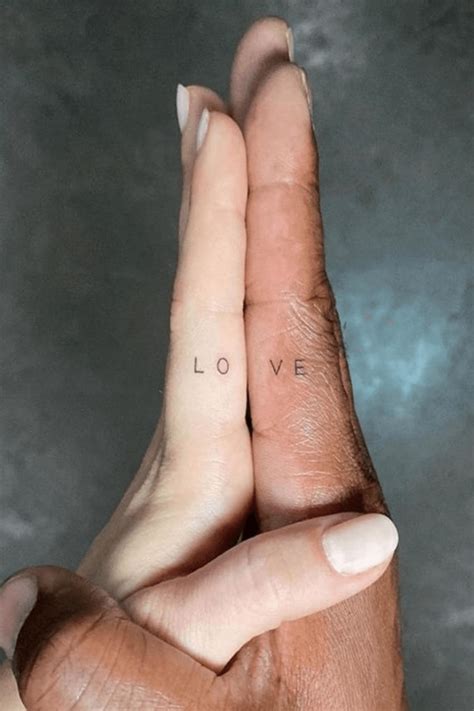 Inked In Love Finger Tattoo Ideas For Couples Inked In Love Finger Tattoo Ideas For Couples