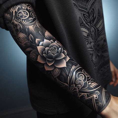 Inner Arm Cover Up Tattoo