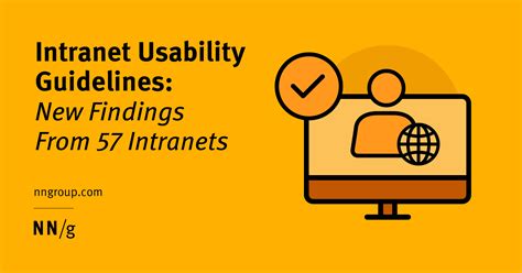 Intranet Usability Guidelines New Findings From 57 Intranets Nn G