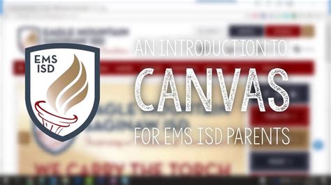 Intro To Canvas For Ems Isd Parents Youtube