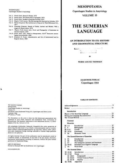 Introduction To Sumerian Language Pdf Sumer Mesopotamia Introduction To Sumerian Language Pdf Sumer Mesopotamia