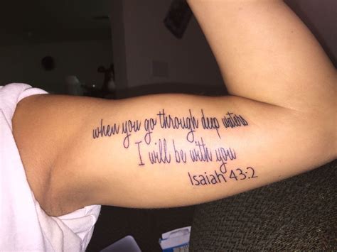 Isaiah Verse Tattoos