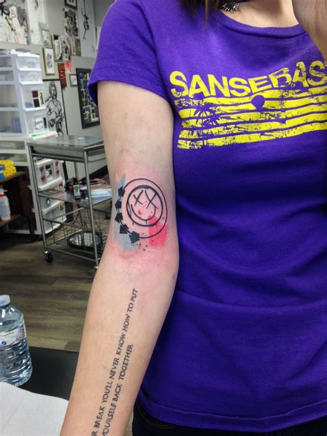 It Amp 39 S Always A Rock Show With These Blink 182 Tattoos Tattoodo Blink 182 Tattoo Sleeve