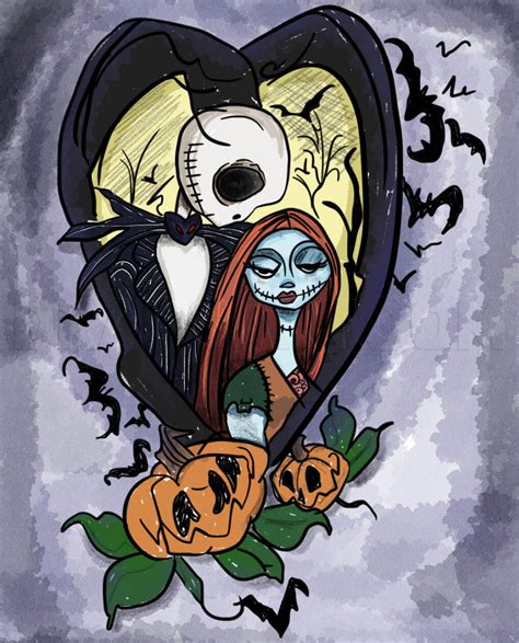 Jack And Sally Piece Martinbtattoos On Tumblr Jack And Sally Piece Martinbtattoos On Tumblr