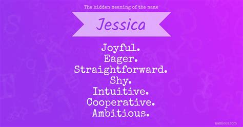 Jessica Meaning Of Name Jessica Meaning Of Name