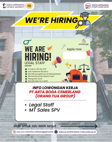 Job Vacancy Pt Orang Tua Group Binus Alumni Job Vacancy Pt Orang Tua Group Binus Alumni