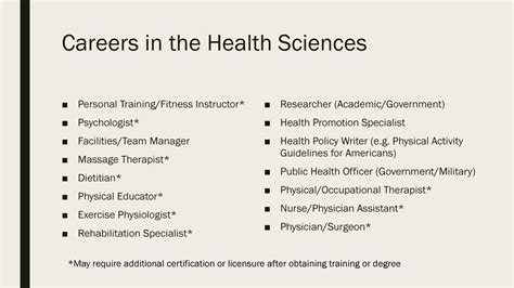 Health Sciences Bachelor Degree Jobs