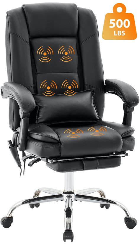 Jonpony Big And Tall 500Lbs Reclining Office Desk Chair Oversized Heavy Duty Executive Chairs Jonpony Big And Tall 500Lbs Reclining Office Desk Chair Oversized Heavy Duty Executive Chairs