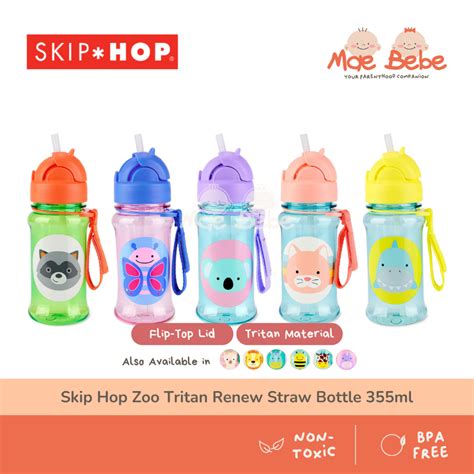 Jual Skip Hop Zoo Straw Bottle Botol Sedotan Anak Skiphop Bpa Free Shopee Indonesia