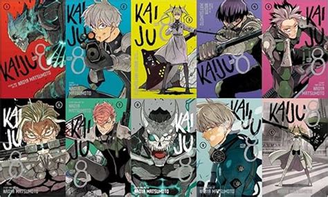 Kaiju No 8 By Naoya Matsumoto 10 Books Collection Set Volumes 1 10 Kaiju No 8 By Naoya Matsumoto 10 Books Collection Set Volumes 1 10