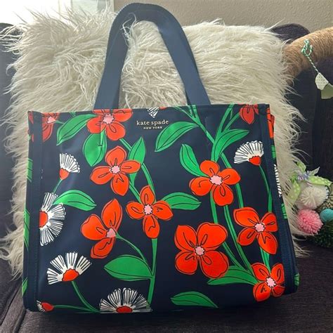 Kate Spade Bags Kate Spade Canvas Tote Bag Poshmark Kate Spade Bags Kate Spade Canvas Tote Bag Poshmark