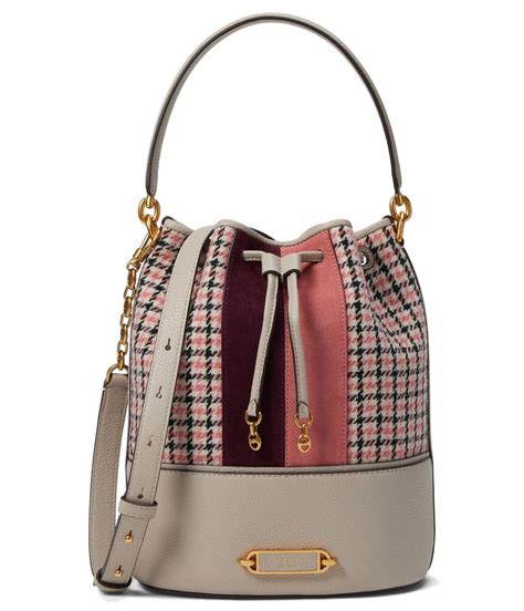Kate Spade Gramercy Racing Stripe Plaid Twill Fabric Medium Bucket Bag Tote Bags Free Kate Spade Gramercy Racing Stripe Plaid Twill Fabric Medium Bucket Bag Tote Bags Free