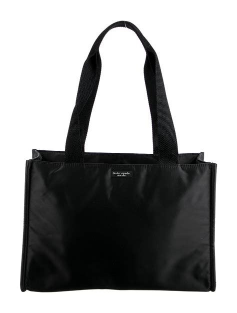 Kate Spade New York Canvas Tote Bag Black Totes Handbags Wka317704 The Realreal Kate Spade New York Canvas Tote Bag Black Totes Handbags Wka317704 The Realreal