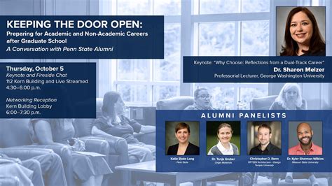 Keeping The Door Open Preparing For Academic And Non Academic Careers After Graduate School Youtube