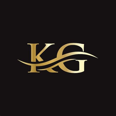 Kg Letter Logo Water Wave Style Royalty Free Vector Vectorstock Kg Letter Logo Water Wave Style Royalty Free Vector Vectorstock