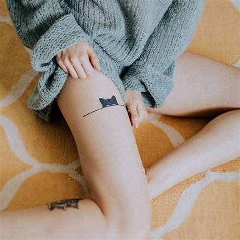 Kitty Cat Semi Permanent Tattoo By Easy Ink The Revolutionary Long Lasting Temporary Tattoo Easy Ink