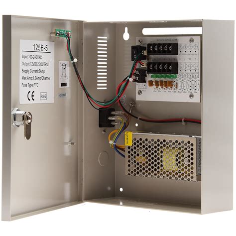 Klear 12V 5A 5 Way Box Ptc Power Supply Technomate Klear 12V 5A 5 Way Box Ptc Power Supply Technomate