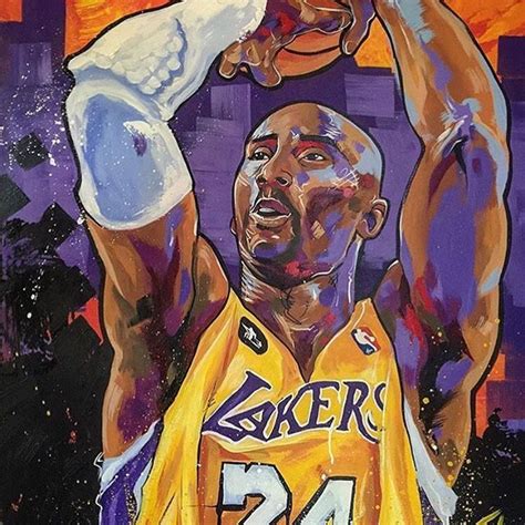 Kobe Bryant Canvas Art La Lakers Canvas Painting Art Print 3D Los Angeles Lakers Canvas Wall Kobe Bryant Canvas Art La Lakers Canvas Painting Art Print 3D Los Angeles Lakers Canvas Wall