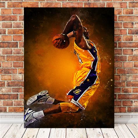 Kobe Bryant Canvas Set Legendary Wall Art Kobe Bryant Canvas Set Legendary Wall Art