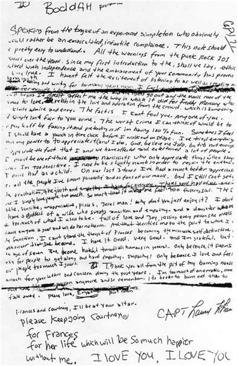 Kurt Cobain S Last Eight Word Message To Courtney Love Before His Death Newsbreak Kurt Cobain S Last Eight Word Message To Courtney Love Before His Death Newsbreak