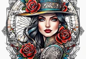 Lady Tattoo Ideas Tattoosai