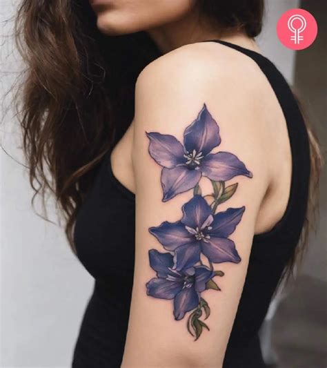 Larkspur Tattoo 8 Inspiring Designs And Meanings