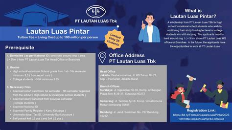 Lautan Luas Pintar Scholarship Lautan Luas Lautan Luas Pintar Scholarship Lautan Luas