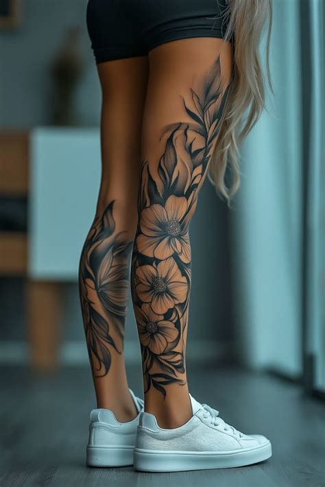 5 Leg Sleeve Tattoo Ideas