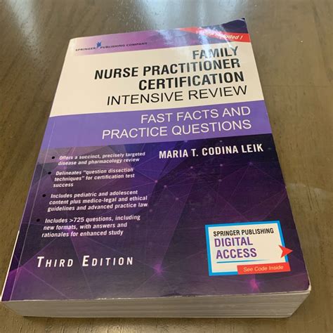 Leik Family Nurse Practitioner Certification Intensive Review Book