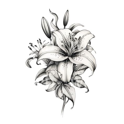 Lily Flower Tattoo Design And Meaning Tattoos Wizard Designs