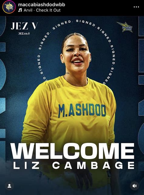 Liz Cambage Signs With Maccabi Bnot Ashdod In Israel R Wnba Liz Cambage Signs With Maccabi Bnot Ashdod In Israel R Wnba
