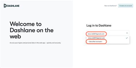 Log In To Websites Using Dashlane Dashlane