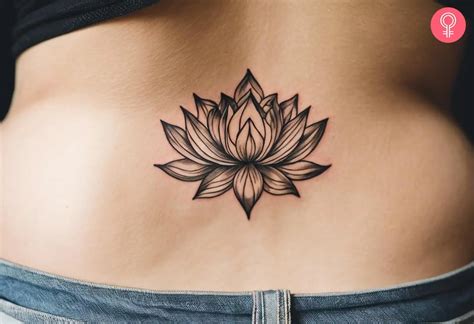 Lotus Flower Tattoo On Lower Back Lotus Flower Tattoo On Lower Back