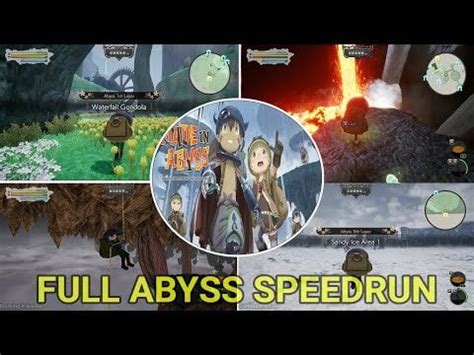 Made In Abyss Speedrun Full Abyss Exploration 1St 6Th Layer Binary Star Falling Into