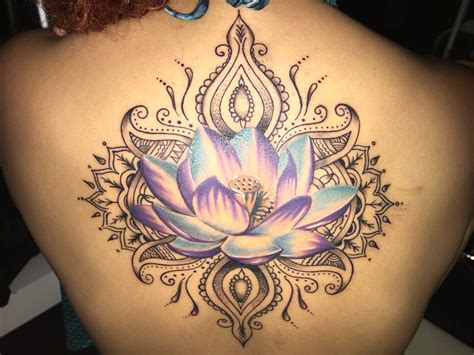 Mandala Tattoo Lotus Flower Watercolor Tattoo Design Mandala Tattoo Lotus Flower Watercolor Tattoo Design