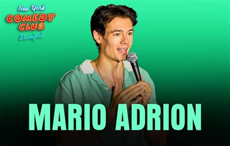 Mario Adrion Live Comedy At The Glee Club Mario Adrion Live Comedy At The Glee Club