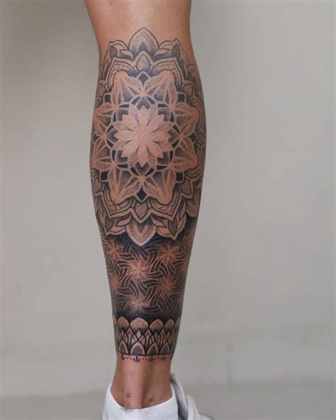 Maxime Dubbeld Lower Leg Ornamental And Geometric Mandala Sleeve Geometrytat In 2025 Maxime Dubbeld Lower Leg Ornamental And Geometric Mandala Sleeve Geometrytat In 2025
