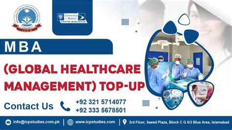 Mba Global Healthcare Management University Of Bolton Mba Global Healthcare Management University Of Bolton