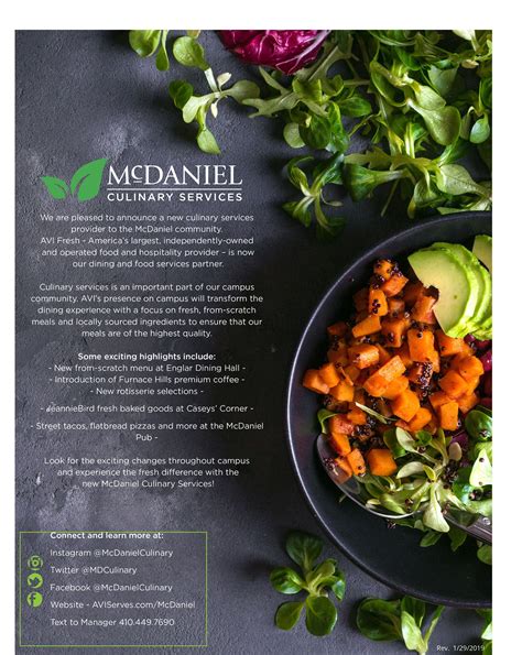 Mcdaniel Culinary Services Mcdaniel Culinary Services Instagram Photos And Videos Mcdaniel Culinary Services Mcdaniel Culinary Services Instagram Photos And Videos